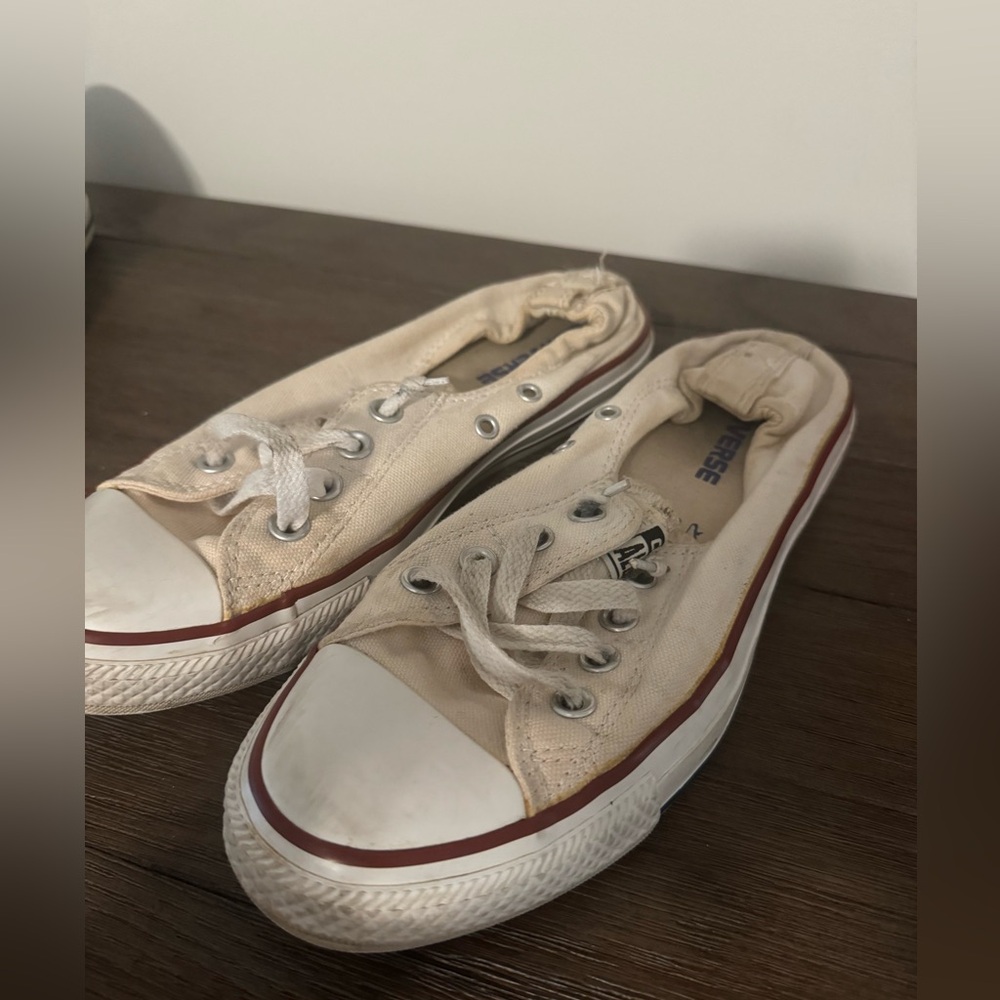 Women converse